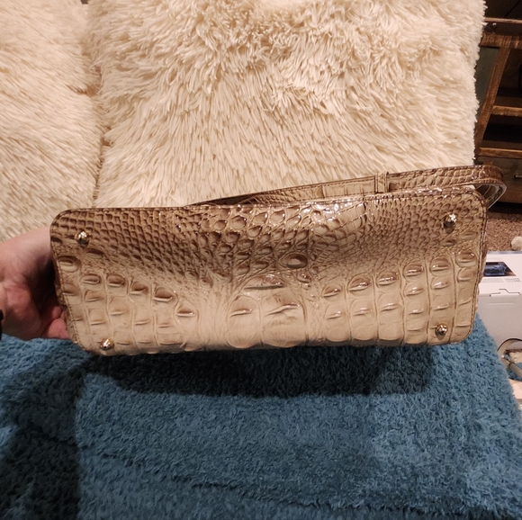 COPY - Brahaum Snake Skin tote w strap ....wallet sold separate. Used 1 day - Picture 3 of 8